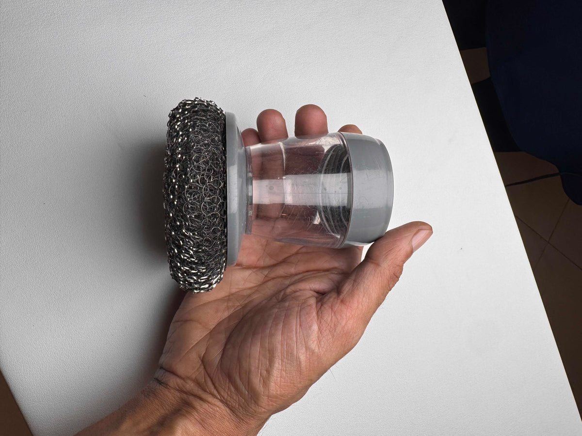 Soap Dispensing Scrubber