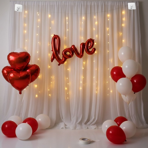 32 piece romantic tent decoration set
