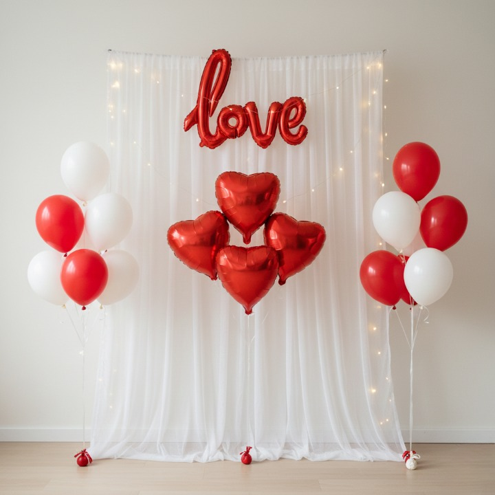 32 piece romantic tent decoration set
