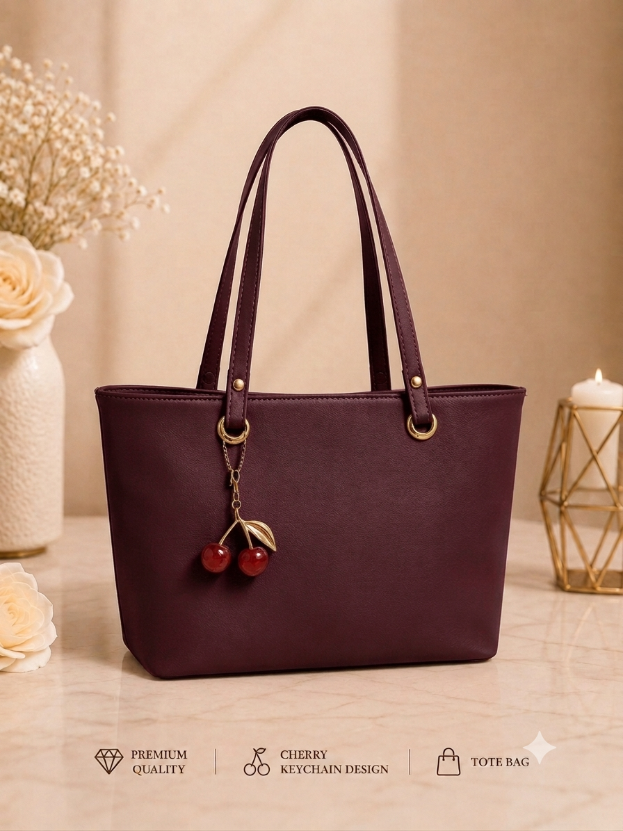Cherry Charm Tote Bag