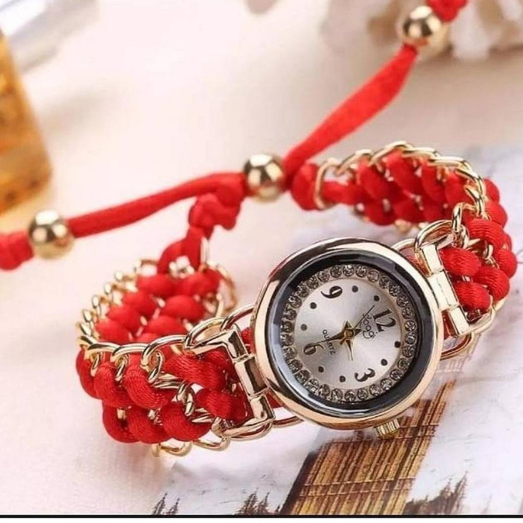 Girls Stylish Rope Watch ⌚✨