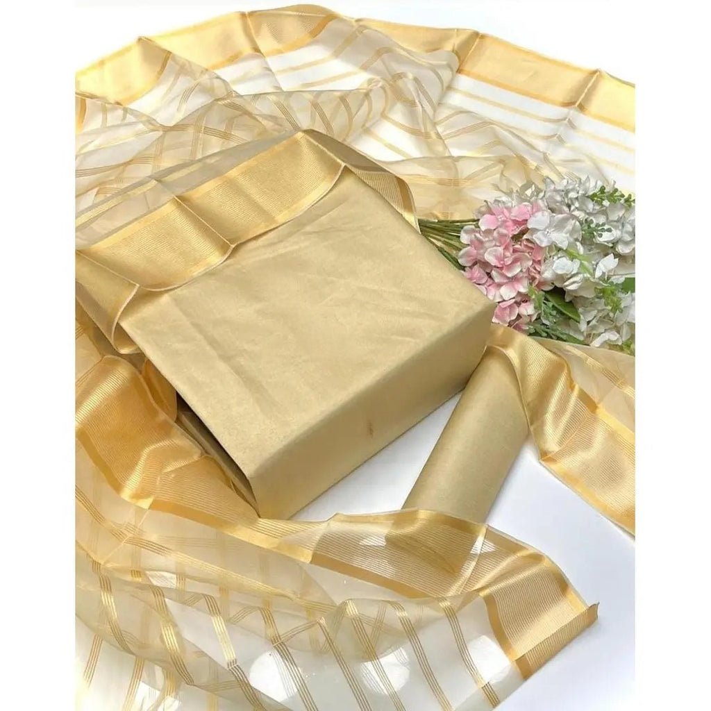 Premium Katan Silk 3 Piece Suit