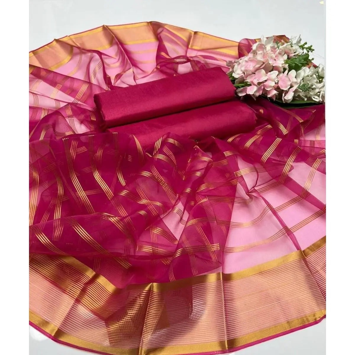 Premium Katan Silk 3 Piece Suit