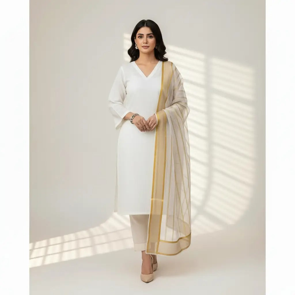 Premium Katan Silk 3 Piece Suit