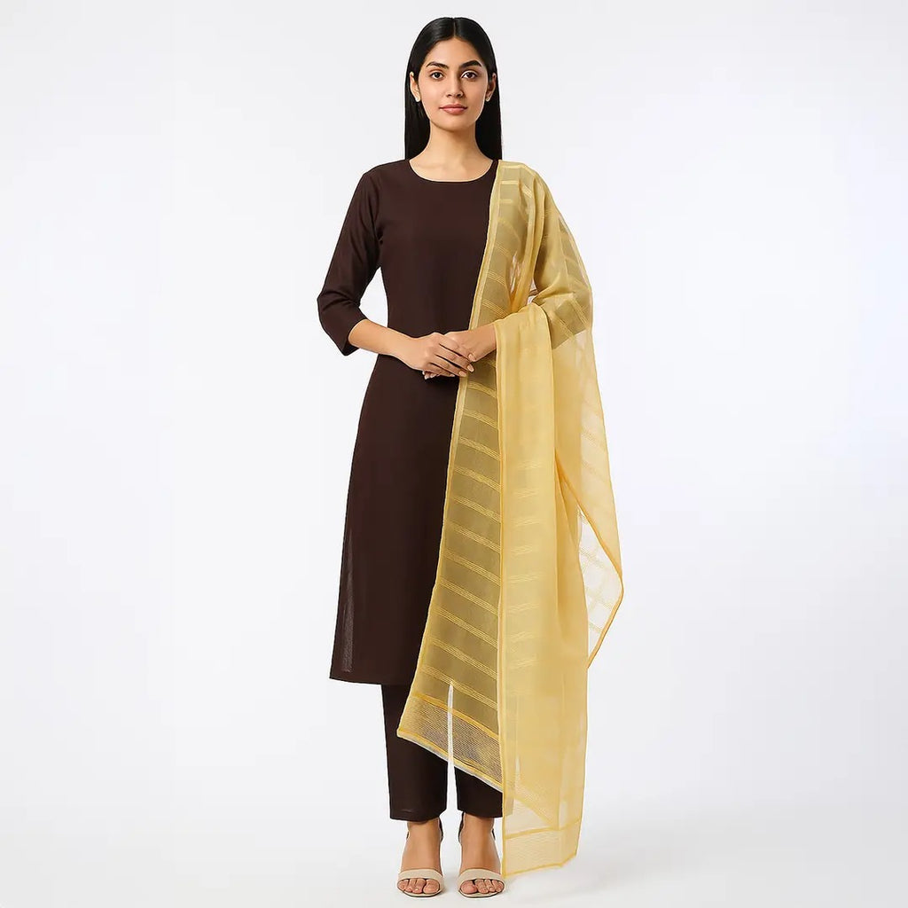 Premium Katan Silk 3 Piece Suit