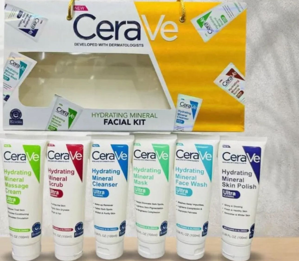 CeraVe 6-in-1 Facial Care Kit