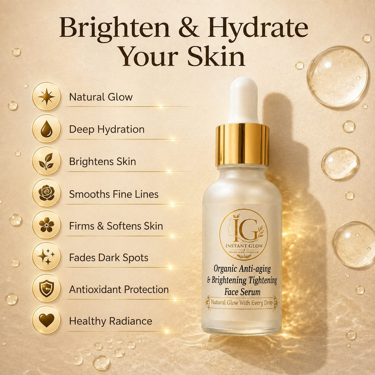 Organic Anti-Aging Face Serum