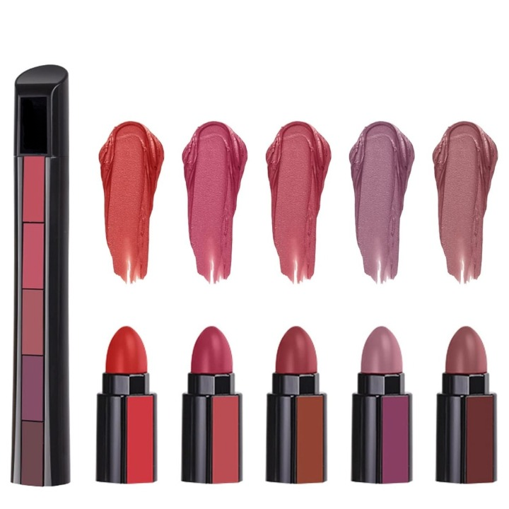 5-in-1 Matte Lipstick Set