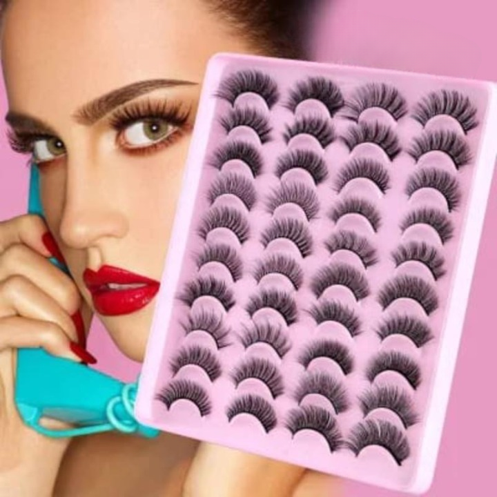 20 Pairs Eyelash Tray