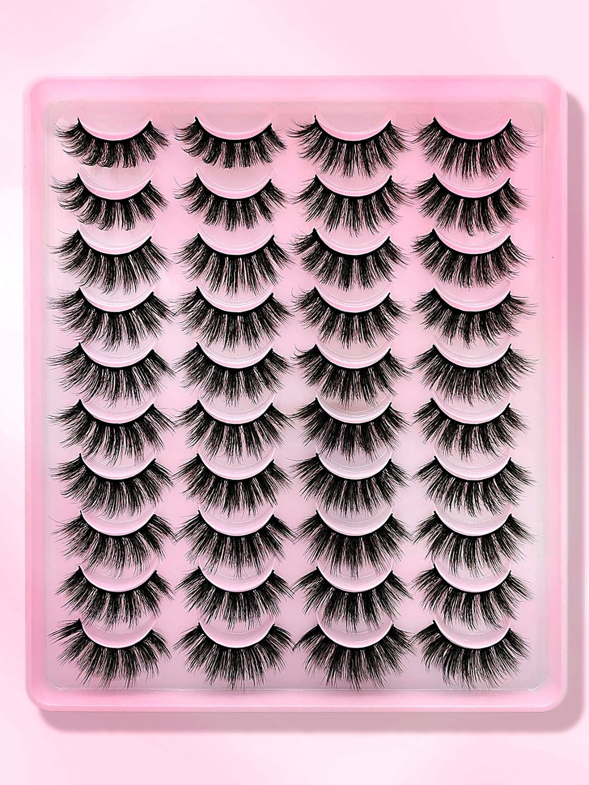 20 Pairs Eyelash Tray