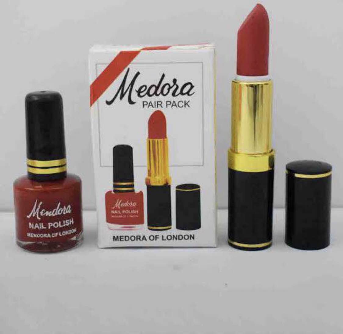 Medora Lipstick & Nail Polish Combo