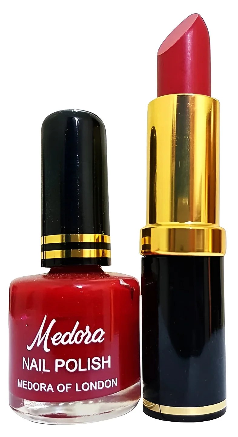 Medora Lipstick & Nail Polish Combo