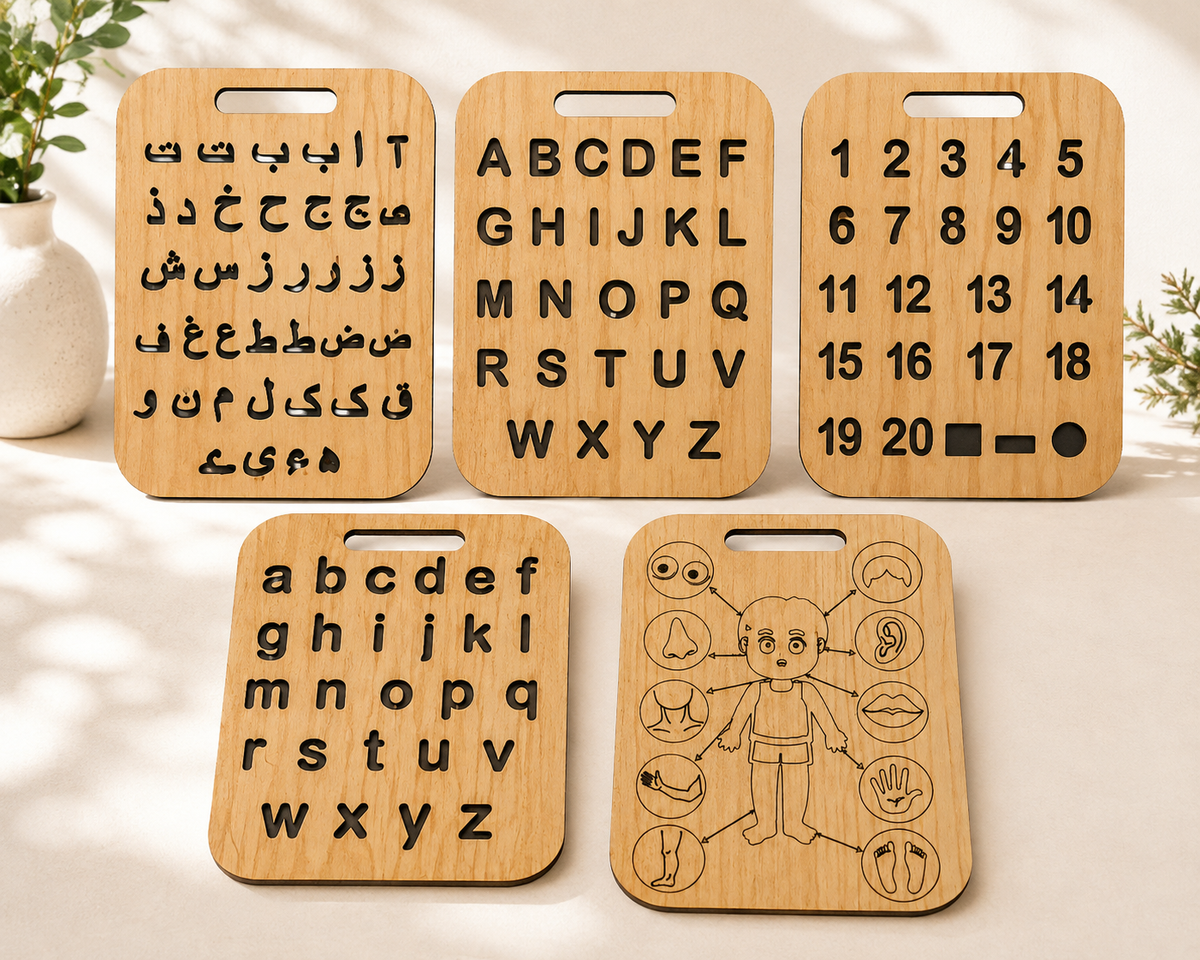Wooden Tracing Board Set