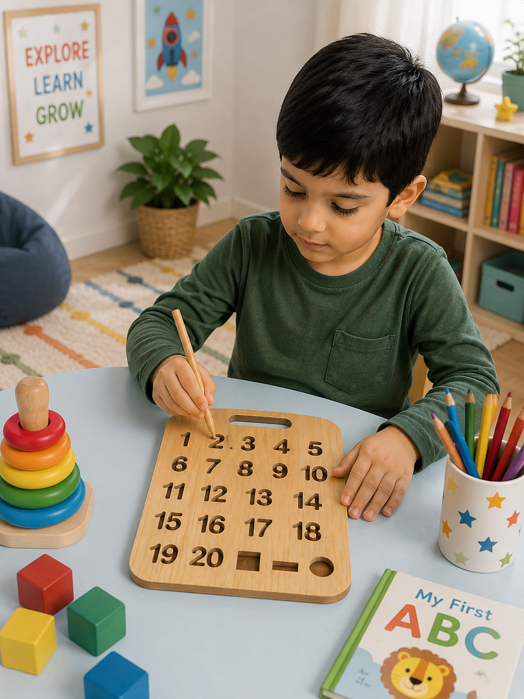 Wooden Tracing Board Set