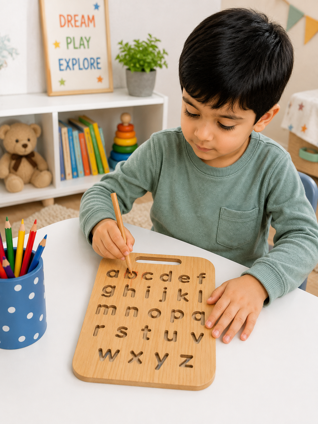 Wooden Tracing Board Set