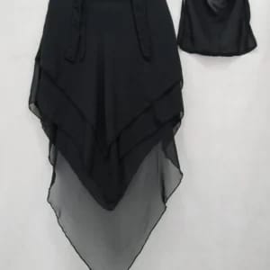 3 Layer Khimar Hijab Set