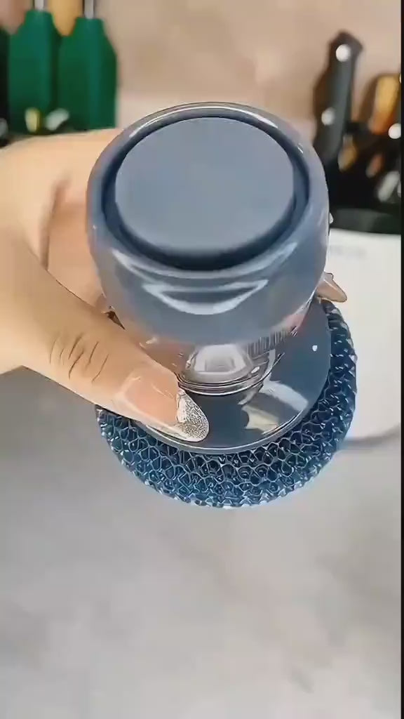 Soap Dispensing Scrubber