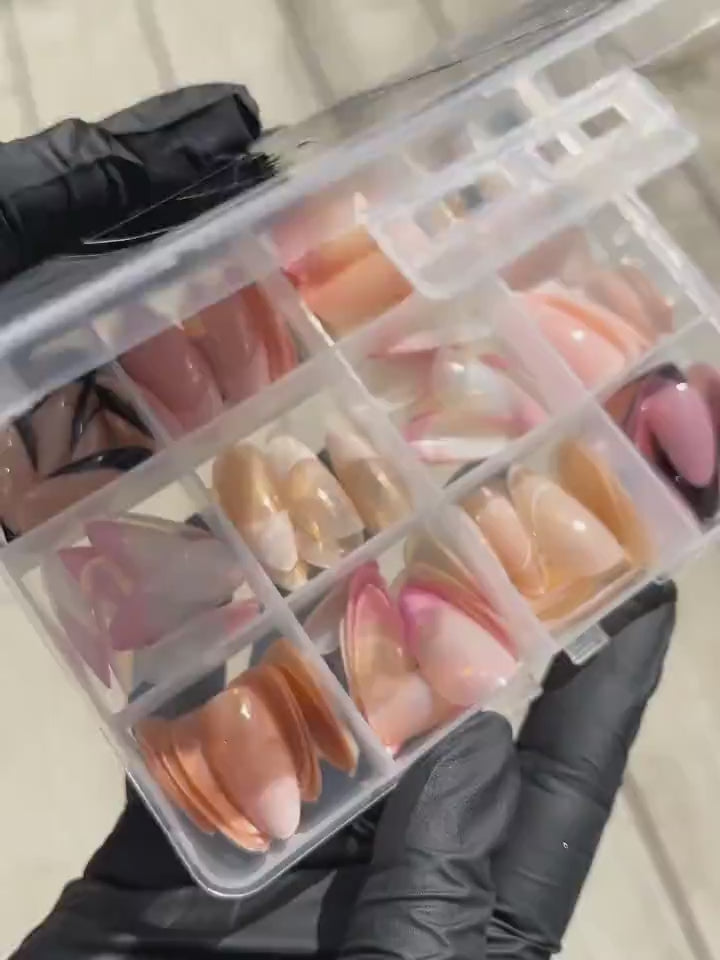 144-Pcs False Nails Box 💅